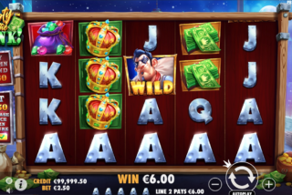 5-of-a-kind win in the Empty the Bank slot machine