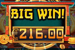 Big win in the 8 Golden Dragon Challenge slot