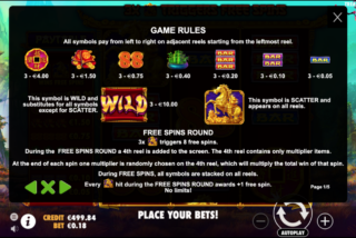 Explanation of game rules