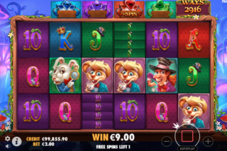 Free Spins bonus in The Red Queen slot