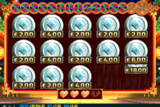 Main bonus feature of the game - the Hold and Spin feature