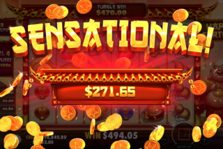 Sensational win in the Free Spins bonus