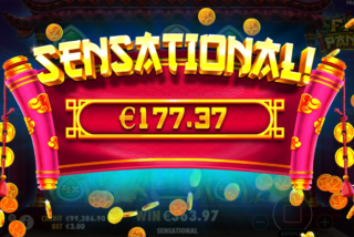Sensational win in the Free Spins feature