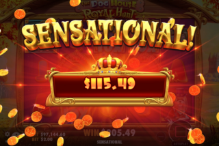 Sensational win in the The Dog House: Royal Hunt