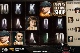 Shelby Betting Shop feature reveals cash prizes for all high paying symbols