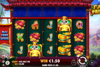 Win in the base game