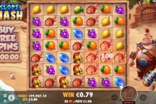 Win in the base game