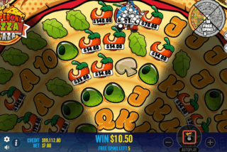 Win in the free spins bonus