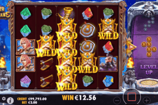 Win in the Free Spins feature