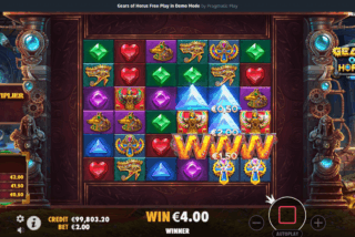 Win in the Free Spins feature