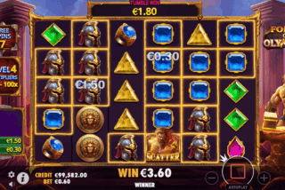 Win in the Free Spins feature