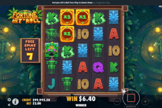 Win in the Free Spins round